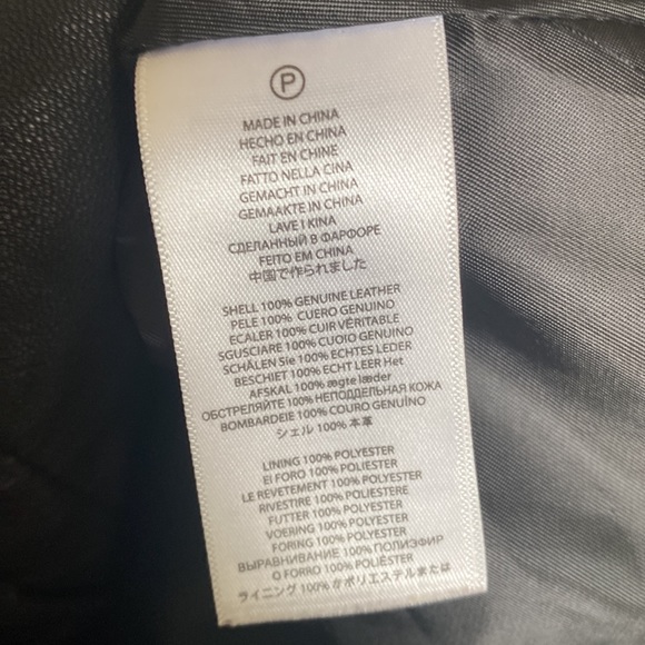 Michael Kors Leather Jacket - Picture 6 of 7